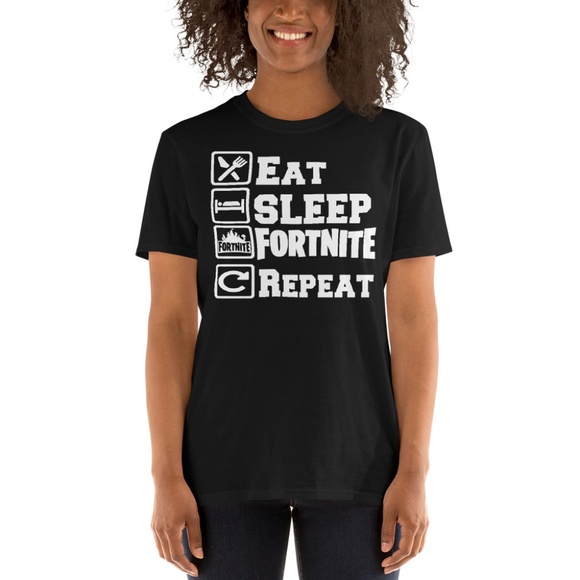 Eat Sleep Fortnite T-Shirt - Picture 7 of 8